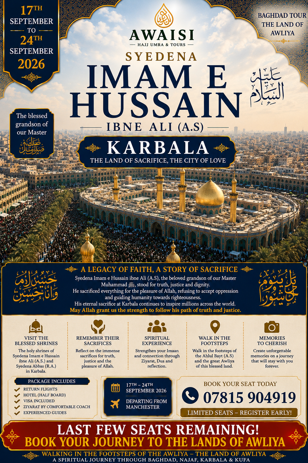 Karbala: A Journey of Faith and Sacrifice